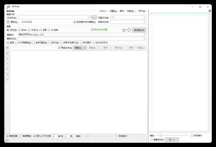 dnGrep文件搜索v4.5.41绿色版